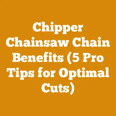 Chipper Chainsaw Chain Benefits (5 Pro Tips for Optimal Cuts)