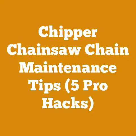 Chipper Chainsaw Chain Maintenance Tips (5 Pro Hacks)