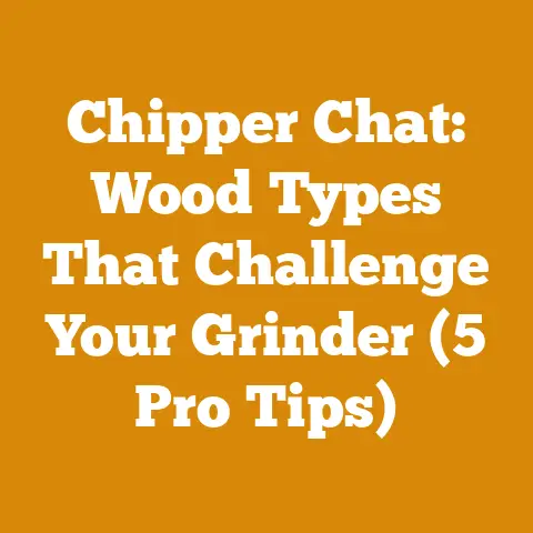 Chipper Chat: Wood Types That Challenge Your Grinder (5 Pro Tips)