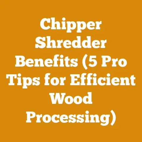 Chipper Shredder Benefits (5 Pro Tips for Efficient Wood Processing)