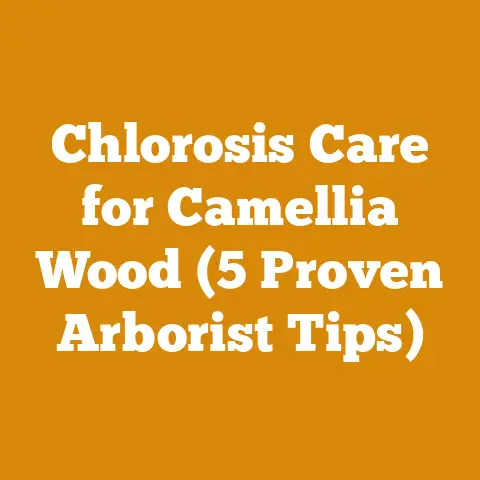 Chlorosis Care for Camellia Wood (5 Proven Arborist Tips)