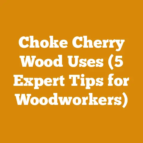 Choke Cherry Wood Uses (5 Expert Tips for Woodworkers)
