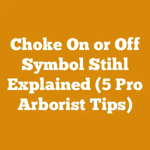 Choke On or Off Symbol Stihl Explained (5 Pro Arborist Tips)