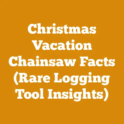 Christmas Vacation Chainsaw Facts (Rare Logging Tool Insights)