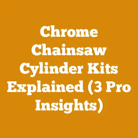 Chrome Chainsaw Cylinder Kits Explained (3 Pro Insights)