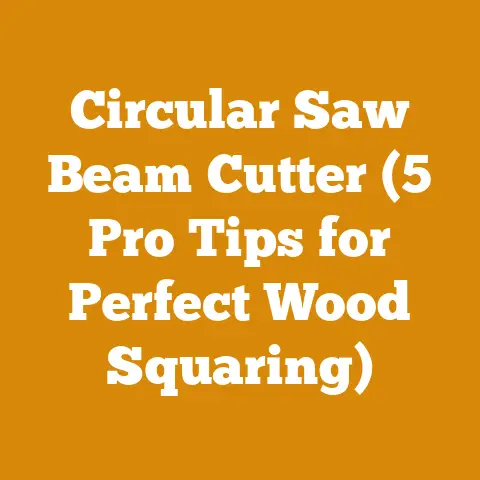 Circular Saw Beam Cutter (5 Pro Tips for Perfect Wood Squaring)