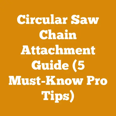 Circular Saw Chain Attachment Guide (5 Must-Know Pro Tips)