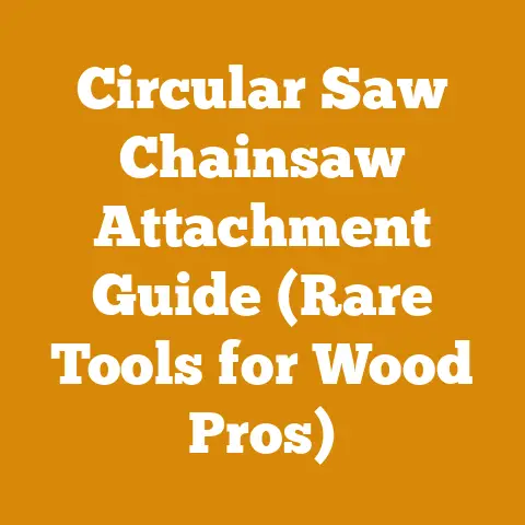 Circular Saw Chainsaw Attachment Guide (Rare Tools for Wood Pros)