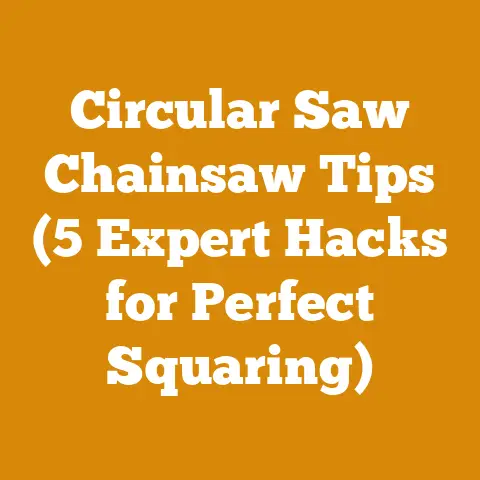 Circular Saw Chainsaw Tips (5 Expert Hacks for Perfect Squaring)