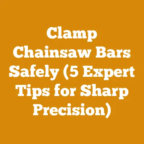 Clamp Chainsaw Bars Safely (5 Expert Tips for Sharp Precision)