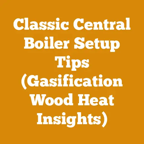 Classic Central Boiler Setup Tips (Gasification Wood Heat Insights)
