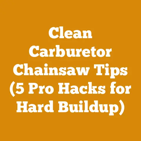 Clean Carburetor Chainsaw Tips (5 Pro Hacks for Hard Buildup)