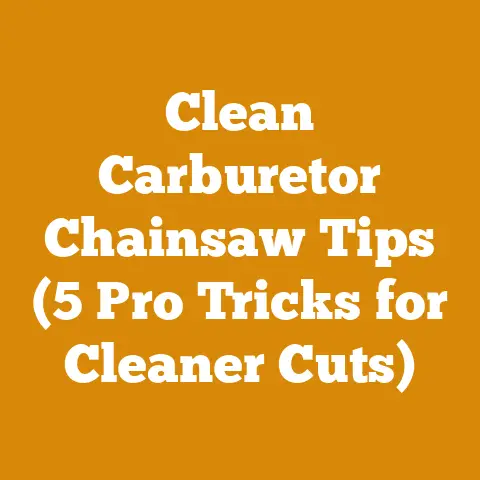Clean Carburetor Chainsaw Tips (5 Pro Tricks for Cleaner Cuts)
