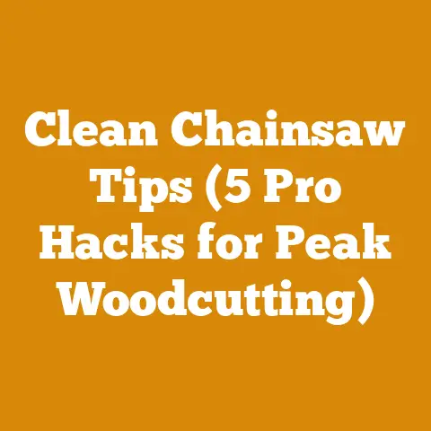 Clean Chainsaw Tips (5 Pro Hacks for Peak Woodcutting)