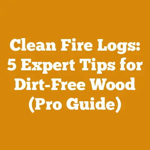 Clean Fire Logs: 5 Expert Tips for Dirt-Free Wood (Pro Guide)
