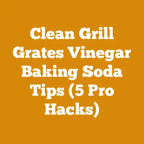 Clean Grill Grates Vinegar Baking Soda Tips (5 Pro Hacks)