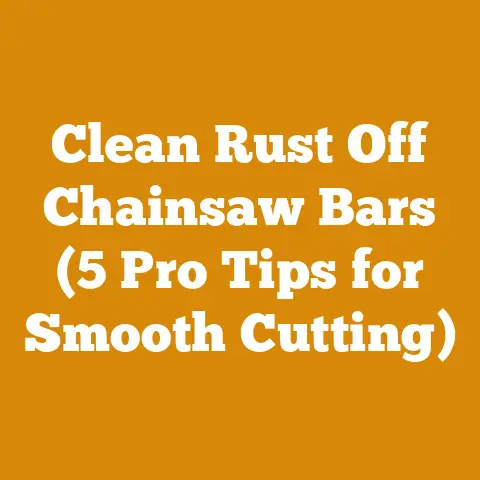 Clean Rust Off Chainsaw Bars (5 Pro Tips for Smooth Cutting)