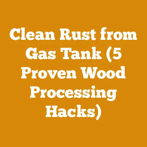 Clean Rust from Gas Tank (5 Proven Wood Processing Hacks)