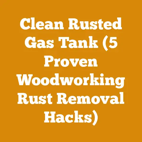 Clean Rusted Gas Tank (5 Proven Woodworking Rust Removal Hacks)