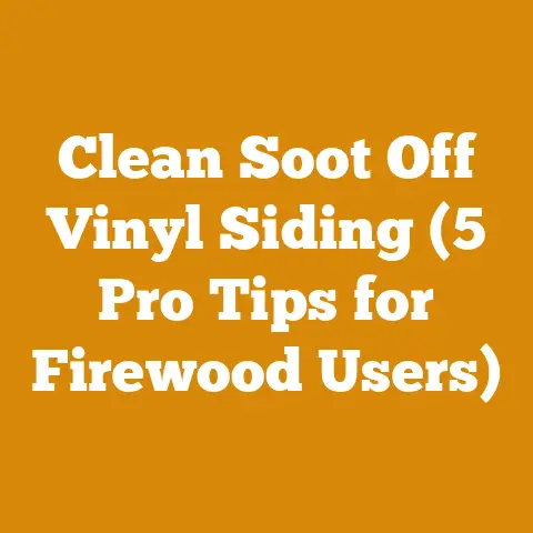 Clean Soot Off Vinyl Siding (5 Pro Tips for Firewood Users)