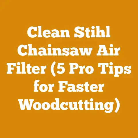 Clean Stihl Chainsaw Air Filter (5 Pro Tips for Faster Woodcutting)
