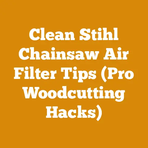 Clean Stihl Chainsaw Air Filter Tips (Pro Woodcutting Hacks)