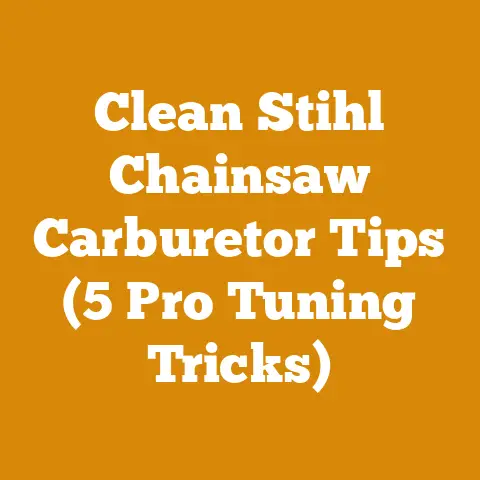Clean Stihl Chainsaw Carburetor Tips (5 Pro Tuning Tricks)