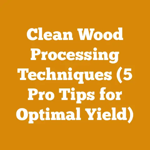 Clean Wood Processing Techniques (5 Pro Tips for Optimal Yield)