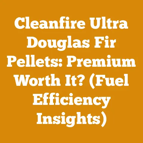 Cleanfire Ultra Douglas Fir Pellets: Premium Worth It? (Fuel Efficiency Insights)