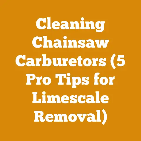 Cleaning Chainsaw Carburetors (5 Pro Tips for Limescale Removal)