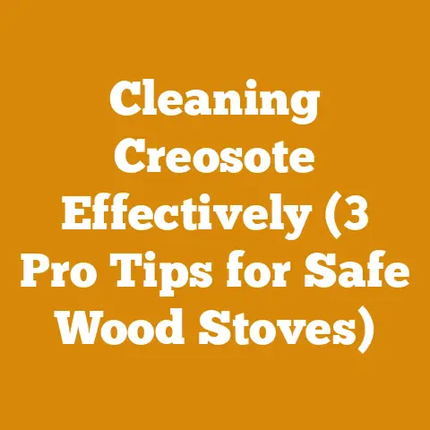 Cleaning Creosote Effectively (3 Pro Tips for Safe Wood Stoves)