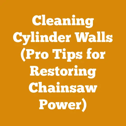 Cleaning Cylinder Walls (Pro Tips for Restoring Chainsaw Power)
