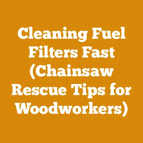 Cleaning Fuel Filters Fast (Chainsaw Rescue Tips for Woodworkers)
