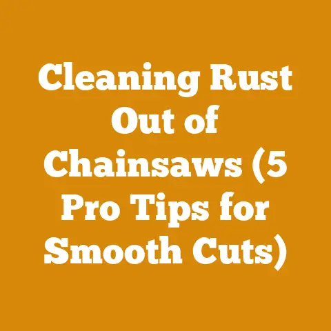 Cleaning Rust Out of Chainsaws (5 Pro Tips for Smooth Cuts)