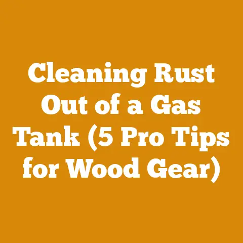 Cleaning Rust Out of a Gas Tank (5 Pro Tips for Wood Gear)
