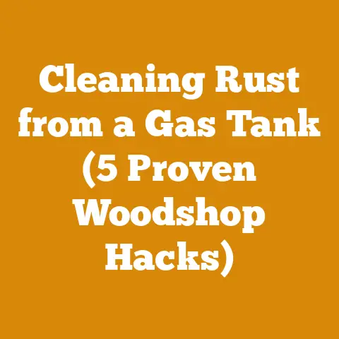 Cleaning Rust from a Gas Tank (5 Proven Woodshop Hacks)