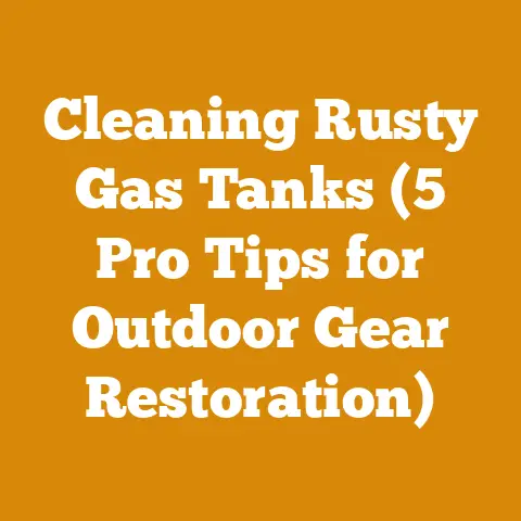 Cleaning Rusty Gas Tanks (5 Pro Tips for Outdoor Gear Restoration)