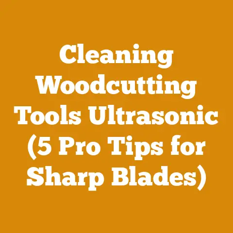 Cleaning Woodcutting Tools Ultrasonic (5 Pro Tips for Sharp Blades)