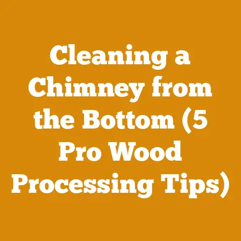 Cleaning a Chimney from the Bottom (5 Pro Wood Processing Tips)