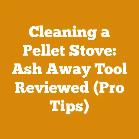 Cleaning a Pellet Stove: Ash Away Tool Reviewed (Pro Tips)
