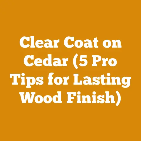Clear Coat on Cedar (5 Pro Tips for Lasting Wood Finish)
