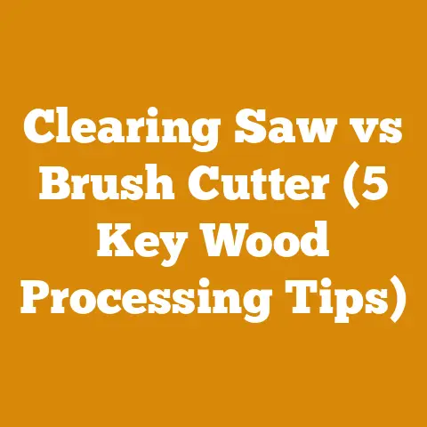 Clearing Saw vs Brush Cutter (5 Key Wood Processing Tips)