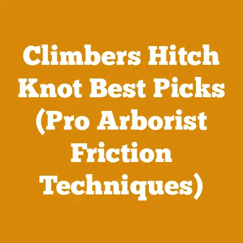 Climbers Hitch Knot Best Picks (Pro Arborist Friction Techniques)