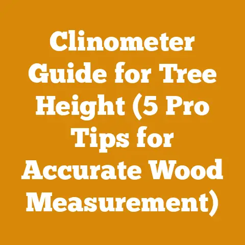 Clinometer Guide for Tree Height (5 Pro Tips for Accurate Wood Measurement)