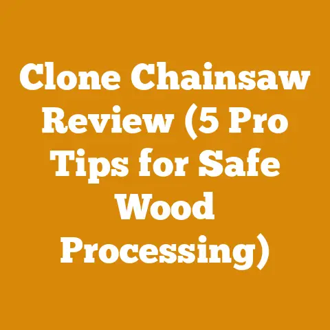 Clone Chainsaw Review (5 Pro Tips for Safe Wood Processing)