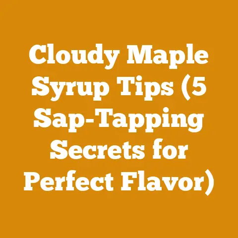 Cloudy Maple Syrup Tips (5 Sap-Tapping Secrets for Perfect Flavor)