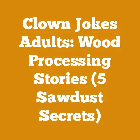 Clown Jokes Adults: Wood Processing Stories (5 Sawdust Secrets)
