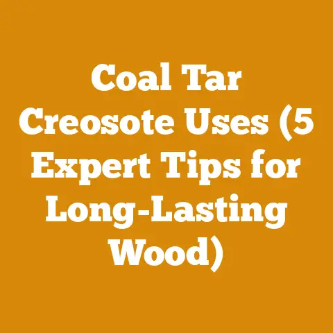 Coal Tar Creosote Uses (5 Expert Tips for Long-Lasting Wood)