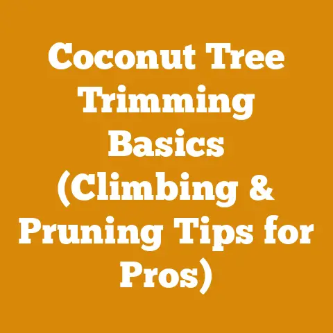 Coconut Tree Trimming Basics (Climbing & Pruning Tips for Pros)