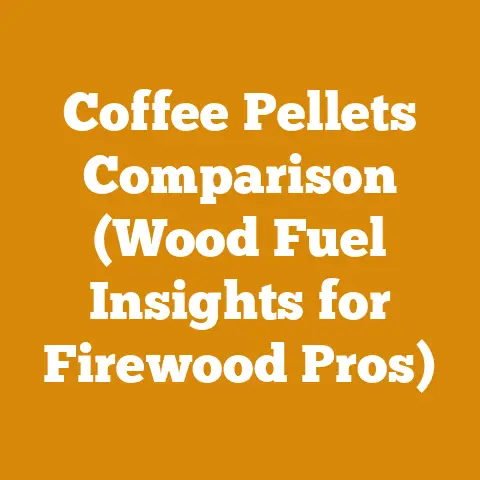 Coffee Pellets Comparison (Wood Fuel Insights for Firewood Pros)